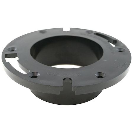 Jones Stephens 4in. ABS Spigot Fit Closet Flange less Knockout C51451